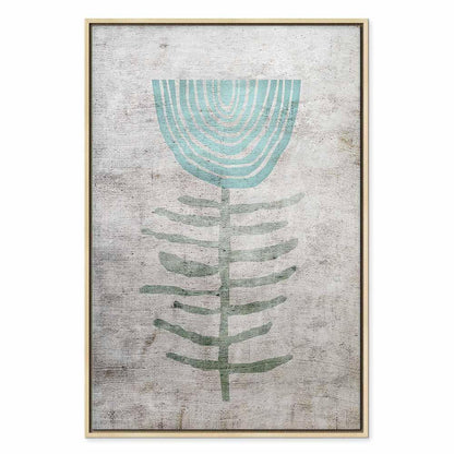 Leinwandbild - Blue Lily (1 Part) Vertical