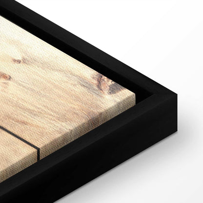 Leinwandbild - World Map: Colourful Continents