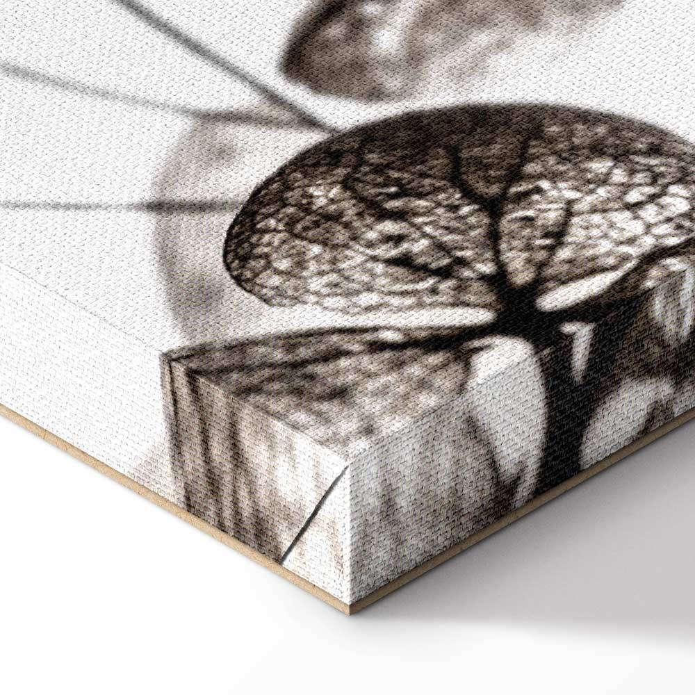 Leinwandbild - Transparent Clover (1 Part) Vertical