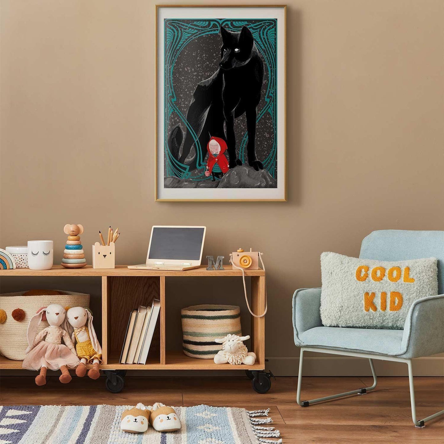 Poster - Little Red Riding Hood Artgeist