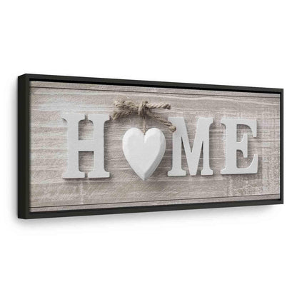 Leinwandbild - Beloved Home Artgeist