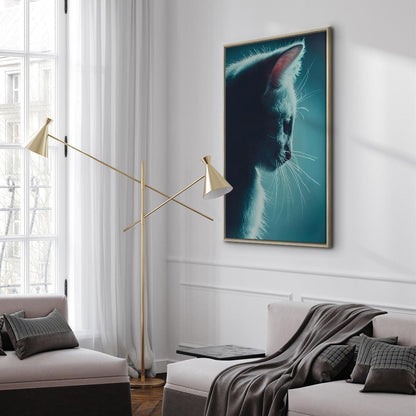 Leinwandbild - Night Tramp (1 Part) Vertical