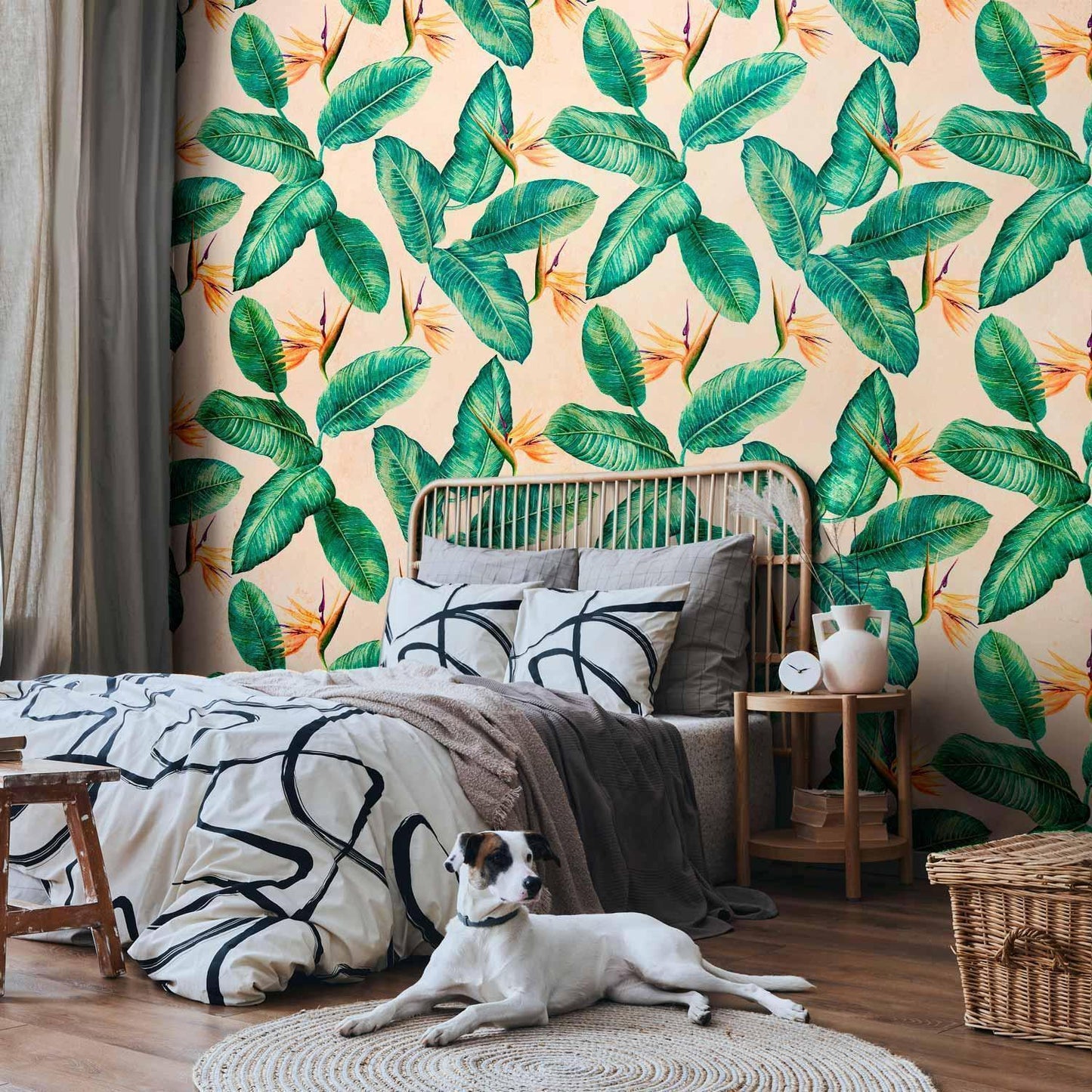 Fototapete - Peace of Wild Bushes - Second Variant