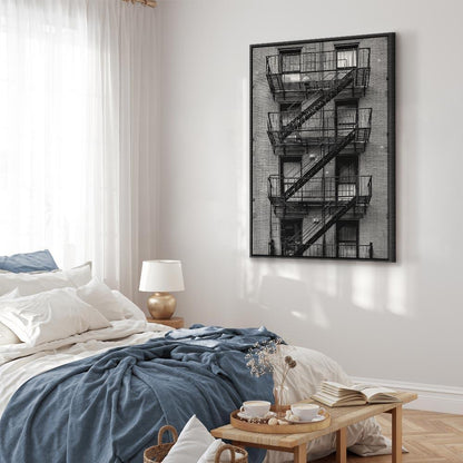 Leinwandbild - Emergency Exit (1 Part) Vertical