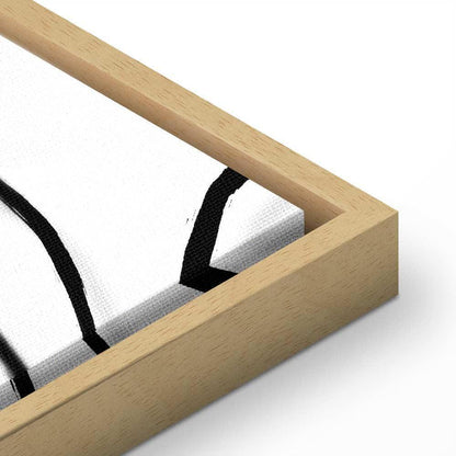 Leinwandbild - White Monstera (1 Part) Vertical