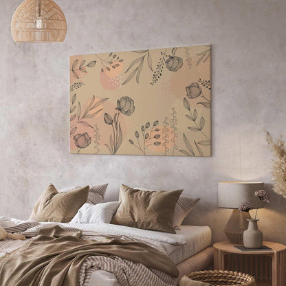 Leinwandbild - Warm colors of nature