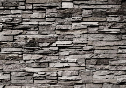 Fototapete Granit-Bastion – Steinoptik in moderner Eleganz Sawelt