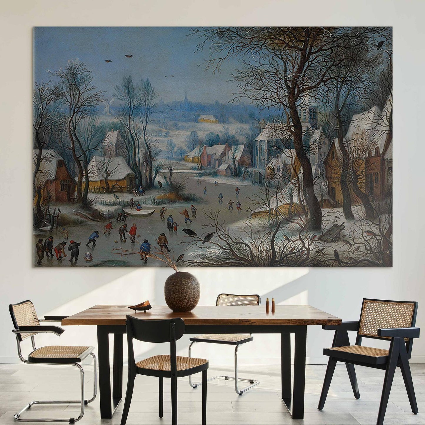 Wandbild XXL - Pieter Brueghel the Younger – Winter Games