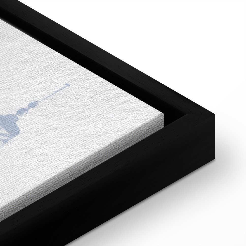 Leinwandbild - Paris in Watercolours (1 Part) Vertical