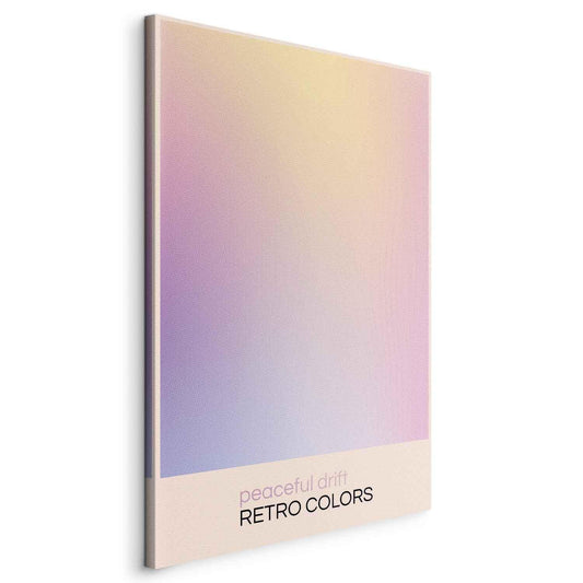 Leinwandbild - Peaceful Drift - Delicate Pastel Shades Creating a Harmonious Whole Artgeist