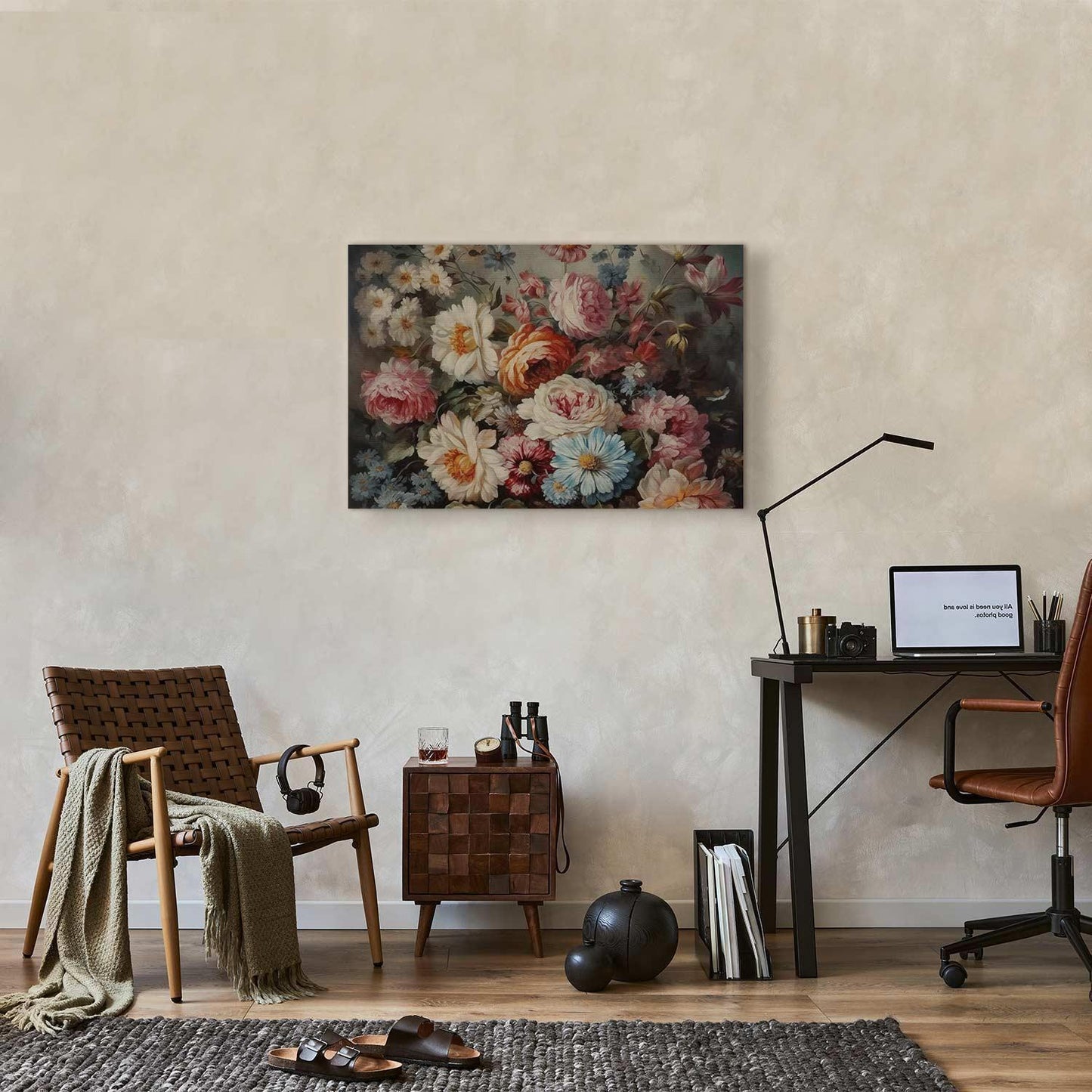 Leinwandbild - The scent of garden flowers