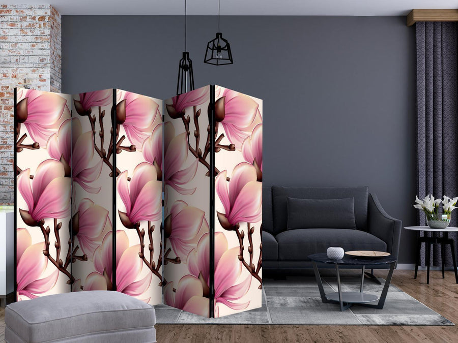 Paravent - Blooming Magnolias II Artgeist