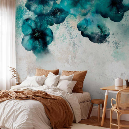 Fototapete - Blue Poppies