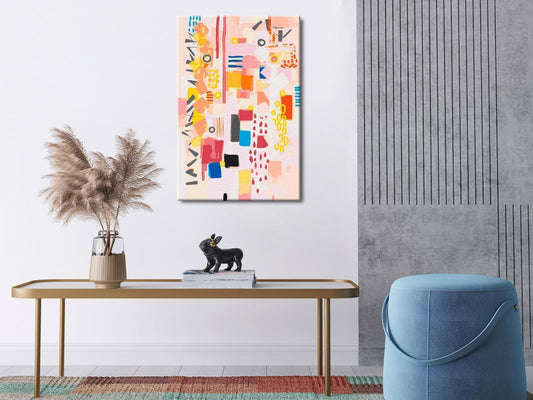 Kunstset – Busy Day (Malen nach Zahlen)