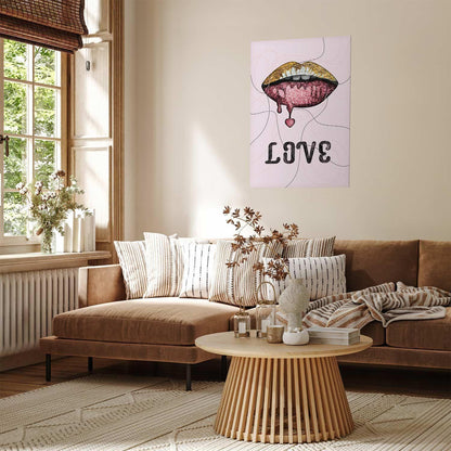 Poster - Fluid Lips Artgeist