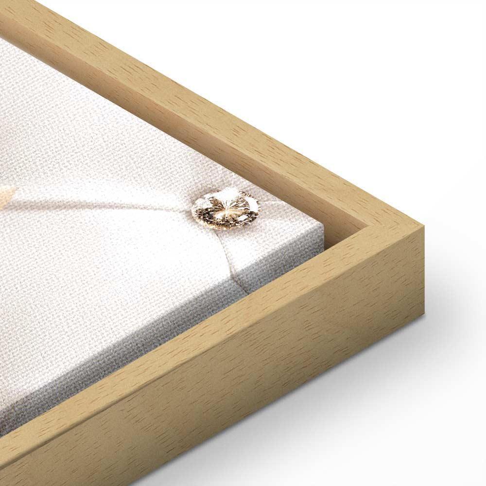 Leinwandbild - Diamond Lilies (1 Part) Vertical