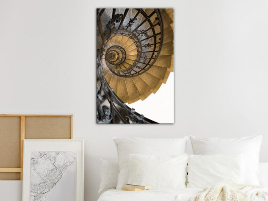 Leinwandbild - Architectural Snail (1 Part) Vertical