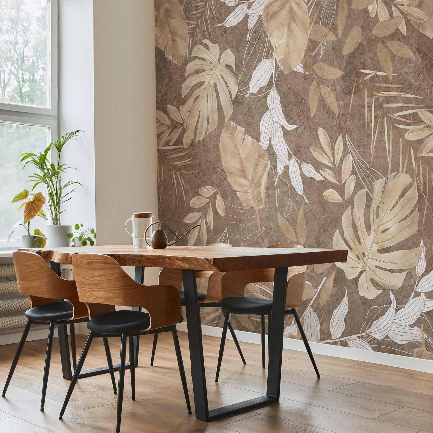 Fototapete - Exotic Postcard - First Variant