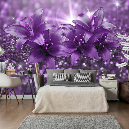 Fototapete - Masterpiece of Purple Artgeist