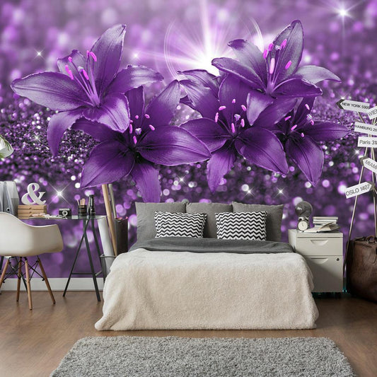 Fototapete - Masterpiece of Purple Artgeist