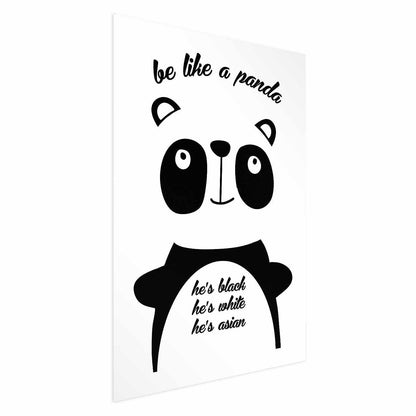 Poster - Be Like a Panda Artgeist