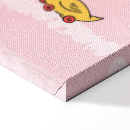 Leinwandbild - Rabbit's Friend (1 Part) Vertical