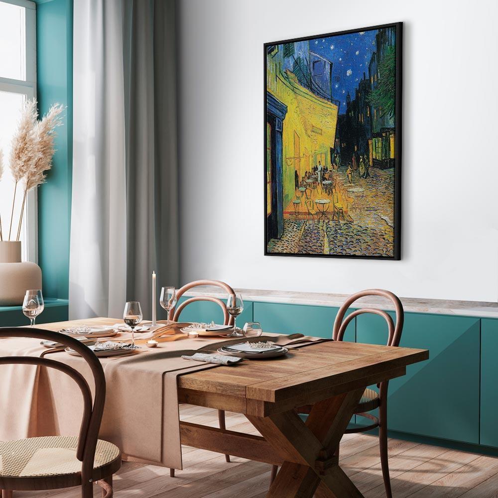 Leinwandbild - Vincent van Gogh – Café Terrace at Night