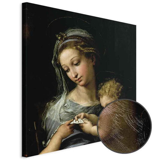 Leinwandbild - Rafael Santi – The Virgin of the Rose
