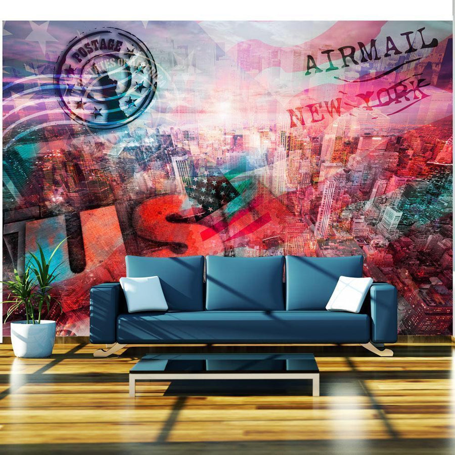 Fototapete - NYC - patriotic theme Artgeist