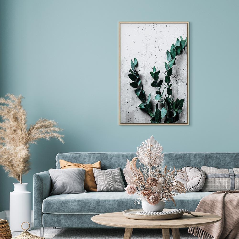 Leinwandbild - Eucalyptus Scent (1 Part) Vertical