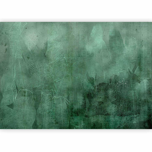 Fototapete - Green Banana Leaves