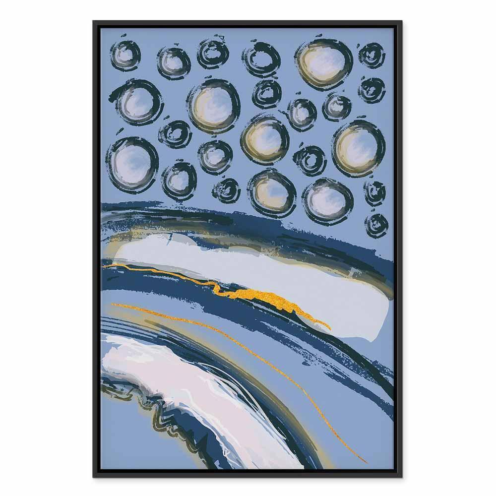 Leinwandbild - Rhythmic Auroras (1 Part) Vertical