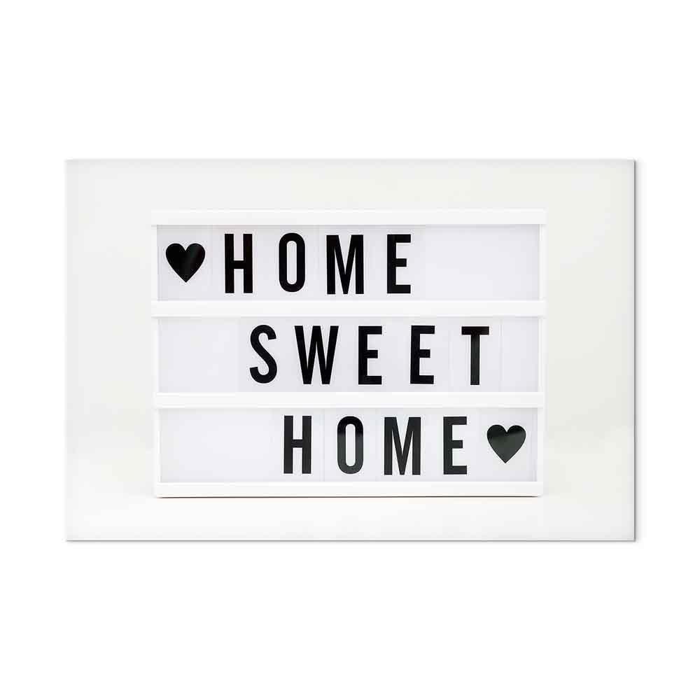 Leinwandbild - Cinema Light Box (1 Part) Vertical