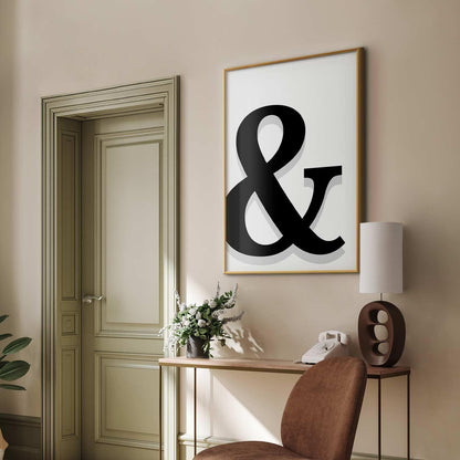 Poster - Decorative Letter Artgeist