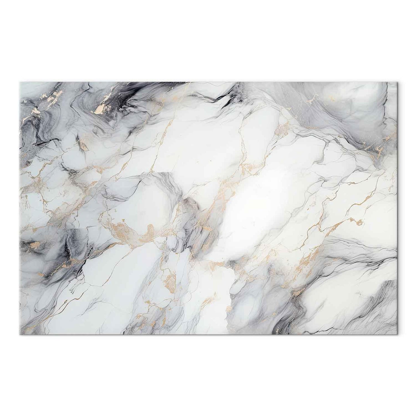 Leinwandbild - Elegant marble – stone structures in neutral colours