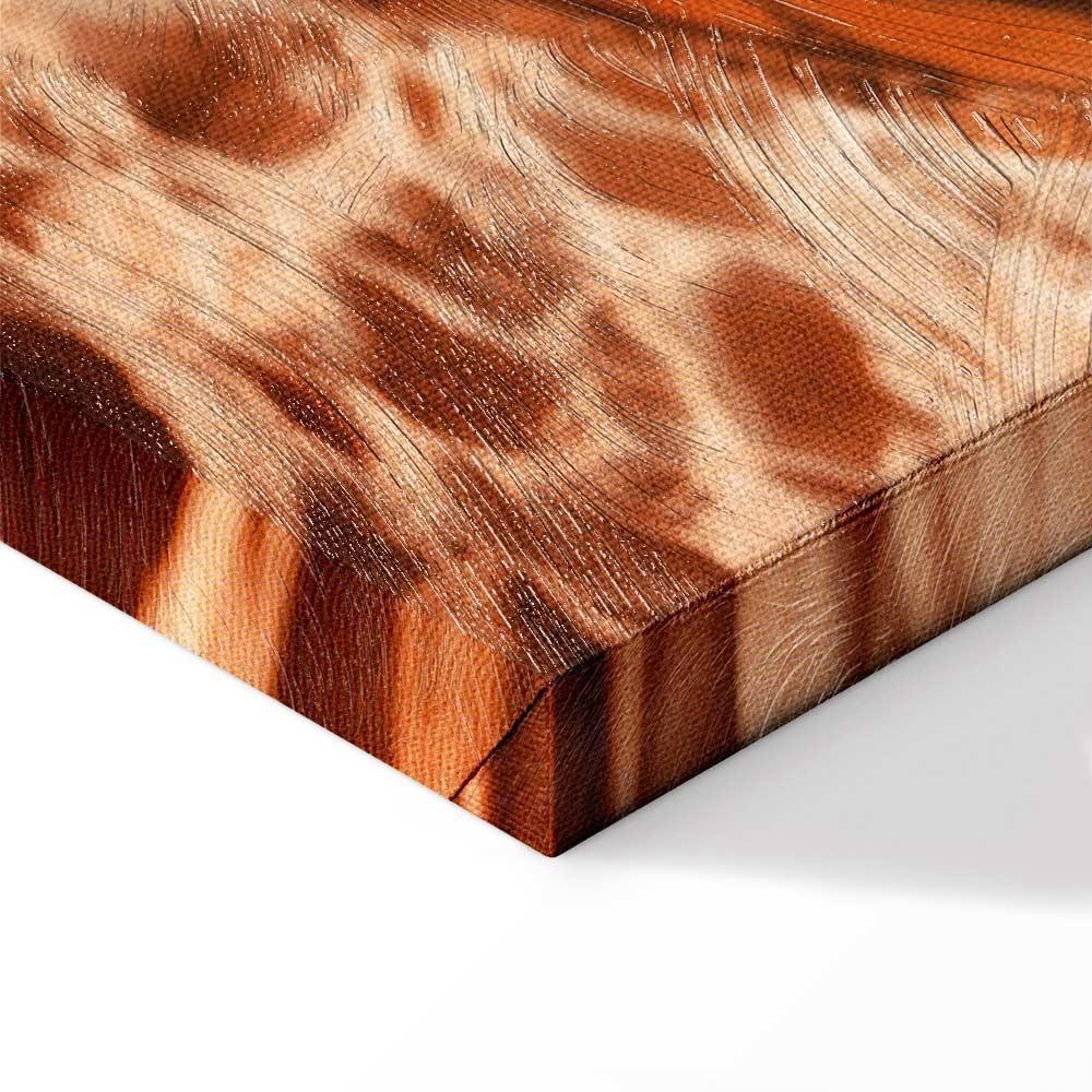 Leinwandbild - Hammock on the Beach (1 Part) Vertical