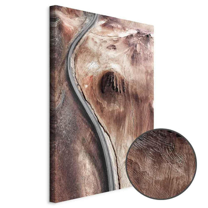 Leinwandbild - Mountain Serpentine (1 Part) Vertical