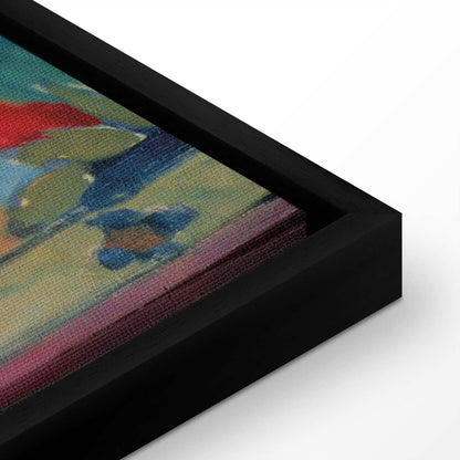 Leinwandbild - Henri Matisse – Still Life with Fruit and Bronze Statuette