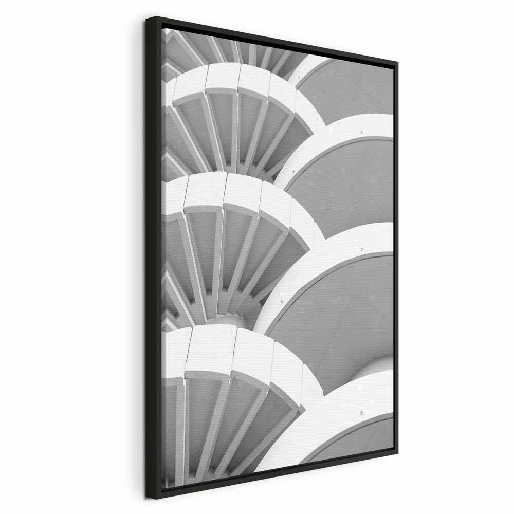 Leinwandbild - White Detail (1 Part) Vertical