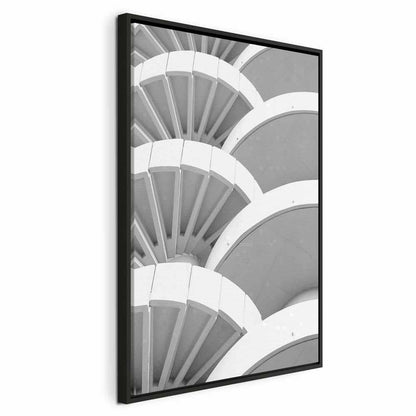 Leinwandbild - White Detail (1 Part) Vertical