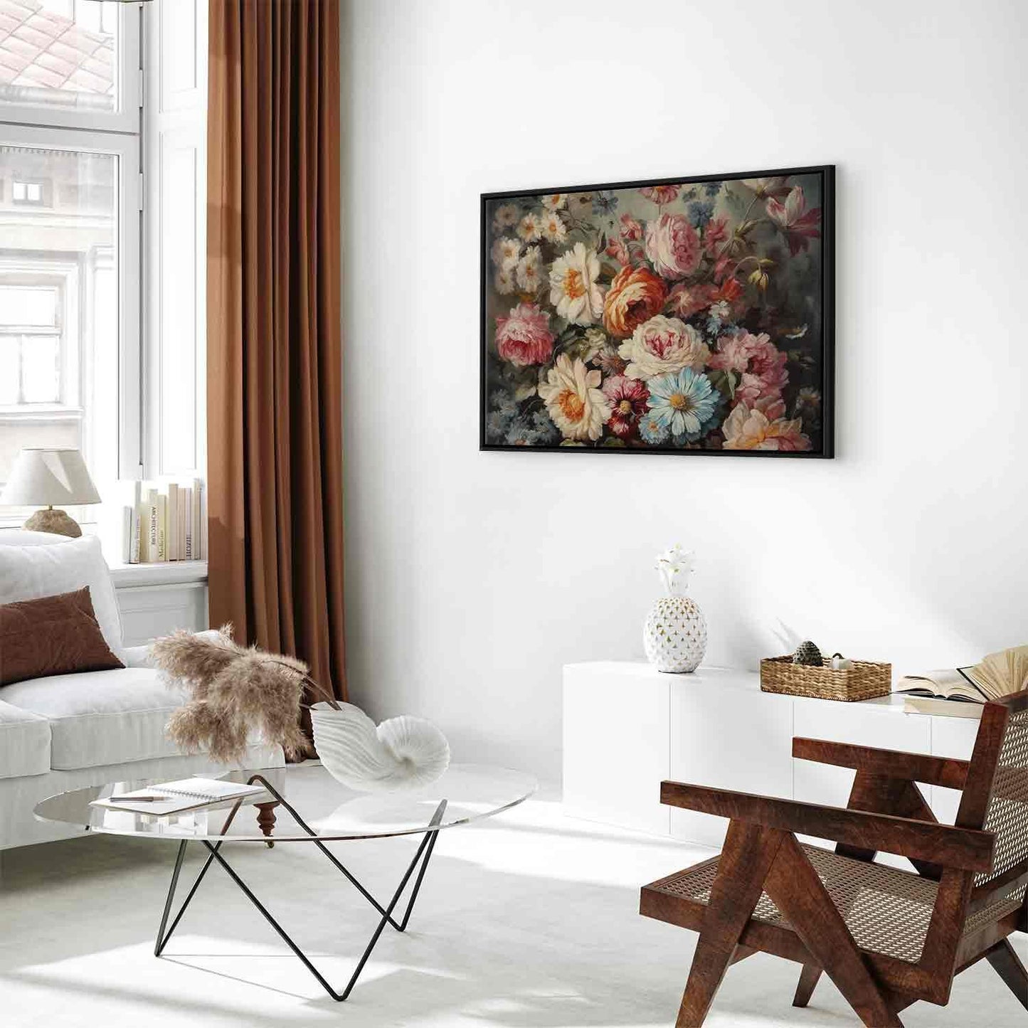 Leinwandbild - The scent of garden flowers