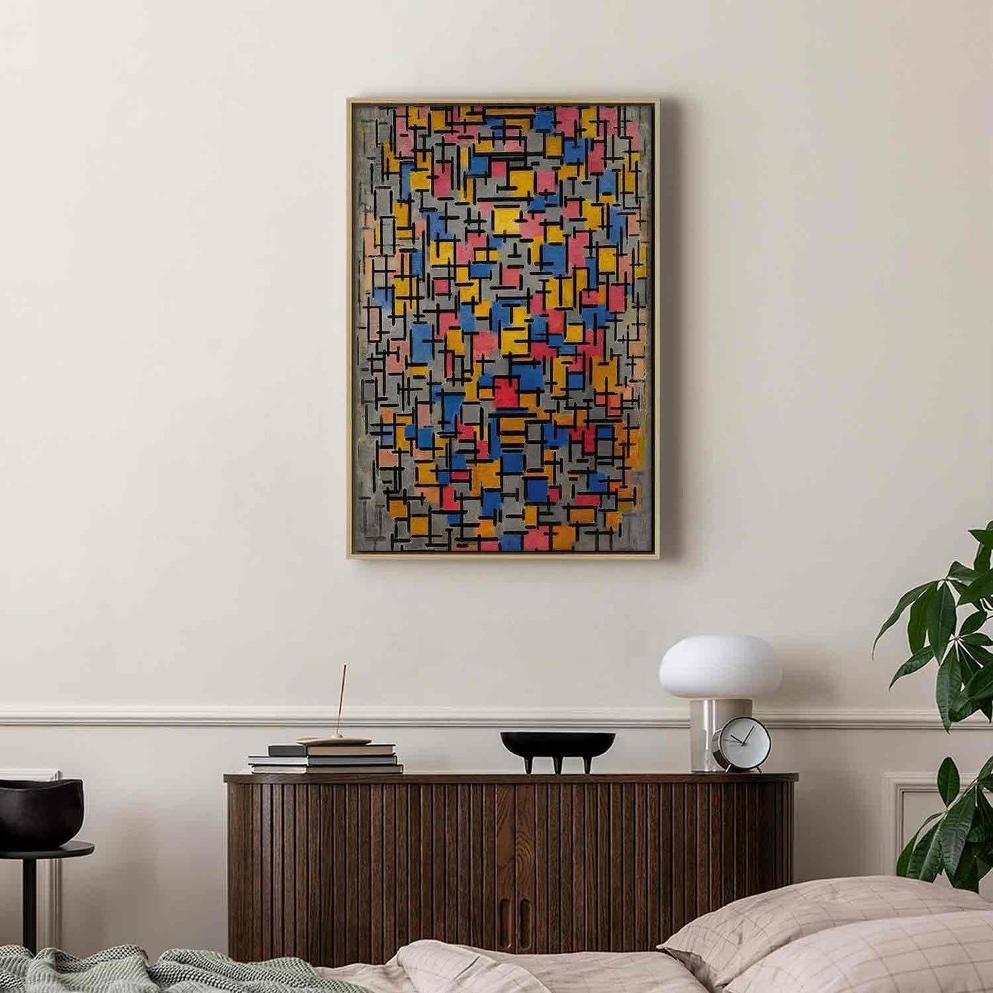 Leinwandbild - Piet Mondrian – Composition