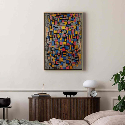 Leinwandbild - Piet Mondrian – Composition