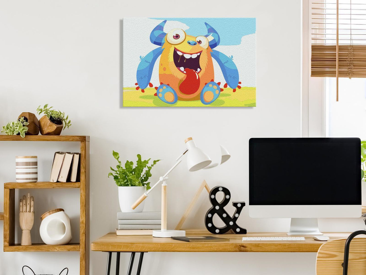 Malen nach Zahlen - Cute Monster