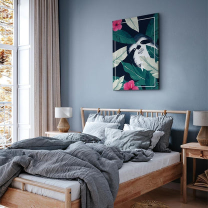 Leinwandbild - Sloth in the Tropics (1 Part) Vertical