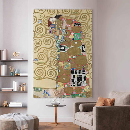 Wandbild XXL - Gustav Klimt – The Fulfilment