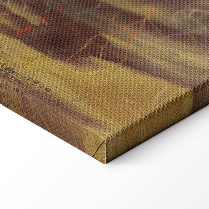 Leinwandbild - Frida Kahlo – Two Nudes in a Forest (The Earth Itself)