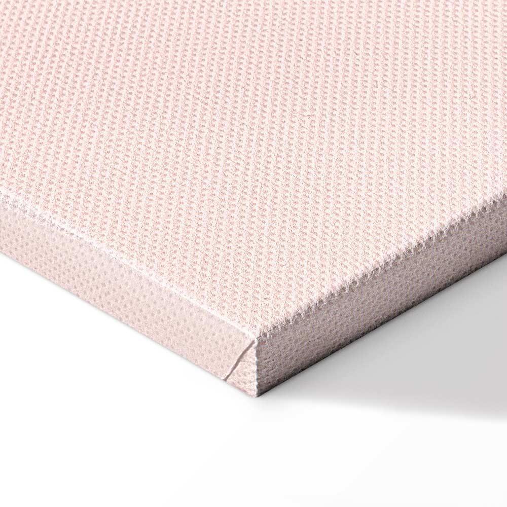 Leinwandbild - Colorful Turns - Dynamic Composition in Shades of Yellow Pink and Blue