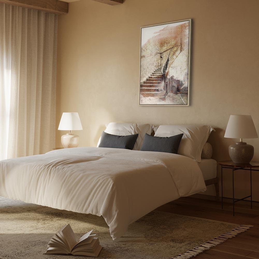 Leinwandbild - Secret Stairs (1 Part) Vertical