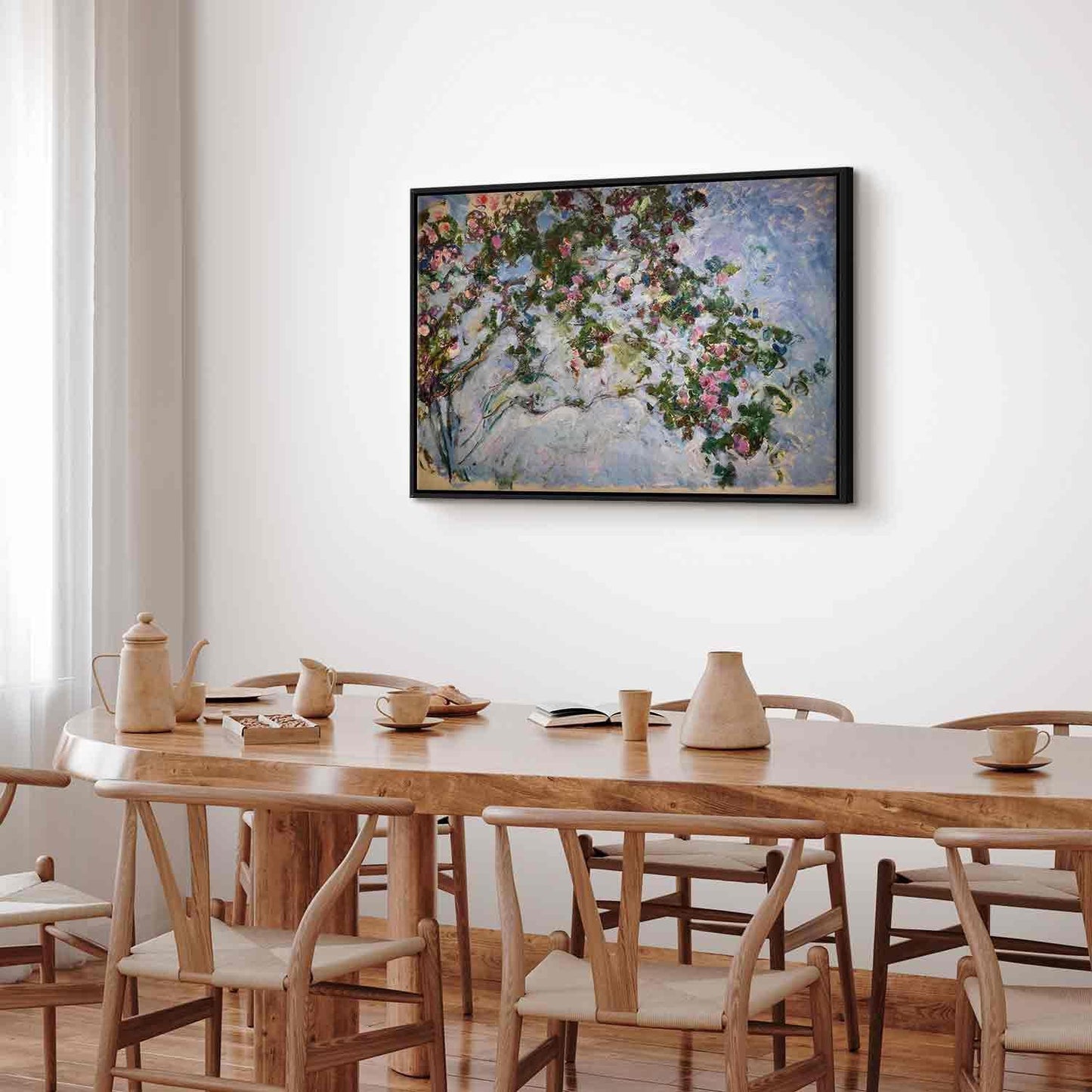 Leinwandbild - Claude Monet – The Roses